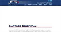 Desktop Screenshot of mtzgeo.com